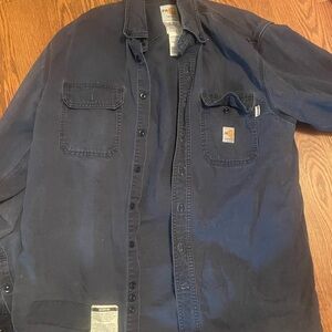 Carhartt Navy Work Shirt